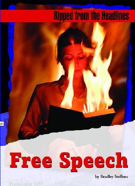 Cover of Free Speech by Bradley Steffens
